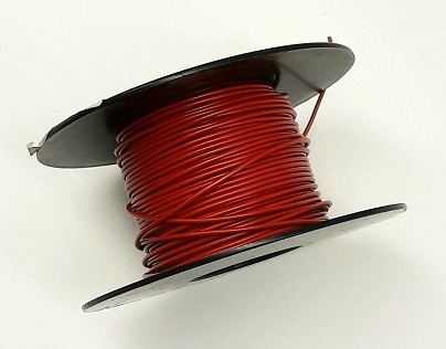 Kabel 0,25/ 1,30 rot 14x0,15mm verz. bis 70°C