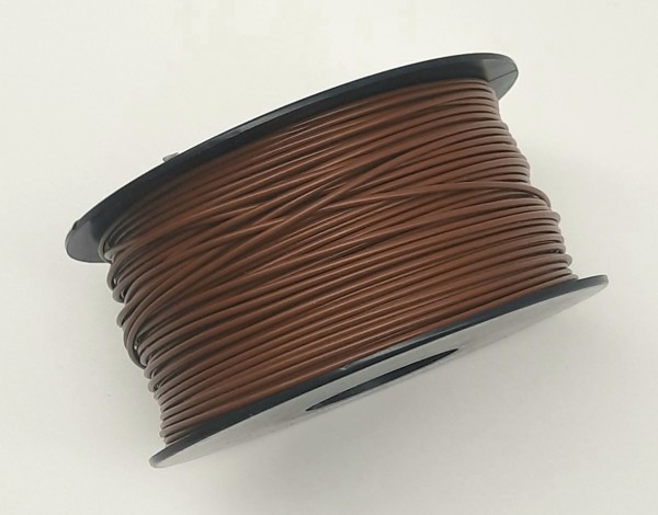 Kabel 0,25/ 1,30 braun 14x0,15mm verz. bis 70°C